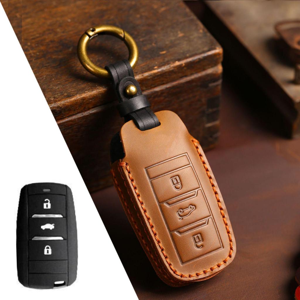 Чехол для ключа Changan CS75: Кожаная защитная сумка для моделей DT/XT/CS55/CS35 Plus/CS85