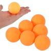 TKY Ping Pong Table Tennis Event Plain Plastic Set of Balls, Balls, 5.5cm, Large, Practice, Balls, (Orange, 6)