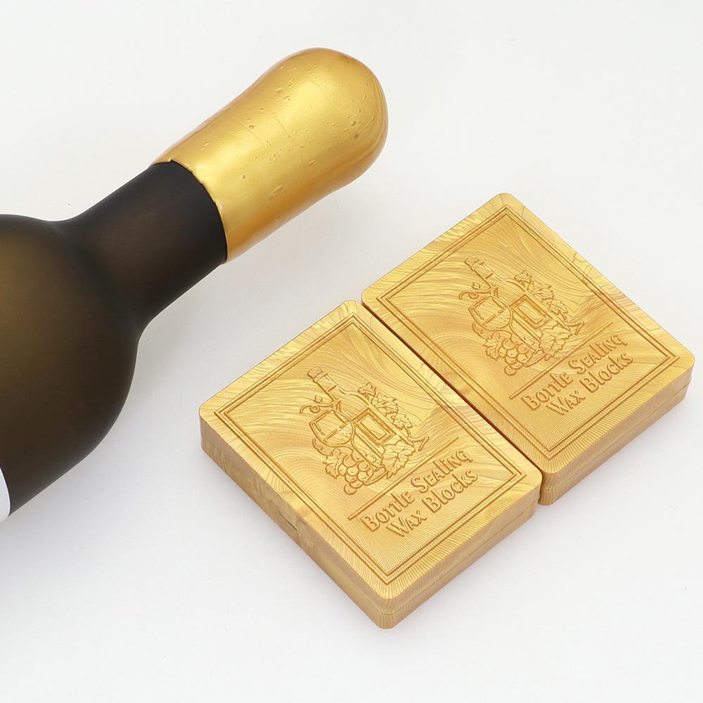 45g Wine Bottle Sealing Wax, Leak-Proof Reusable Decorative Seal for Liquor Storage