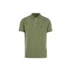Polo SS22 Solid Pique Short Sleeve Polo Shirt Men Tops Green 710814416037