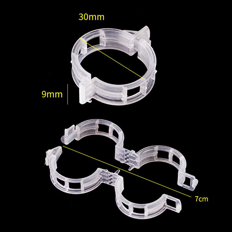 50-200 шт. зажимы для связывания растений, многоразовые зажимы для защиты лоз овощей и томатов, зажимы для поддержки растений, садовые принадлежности