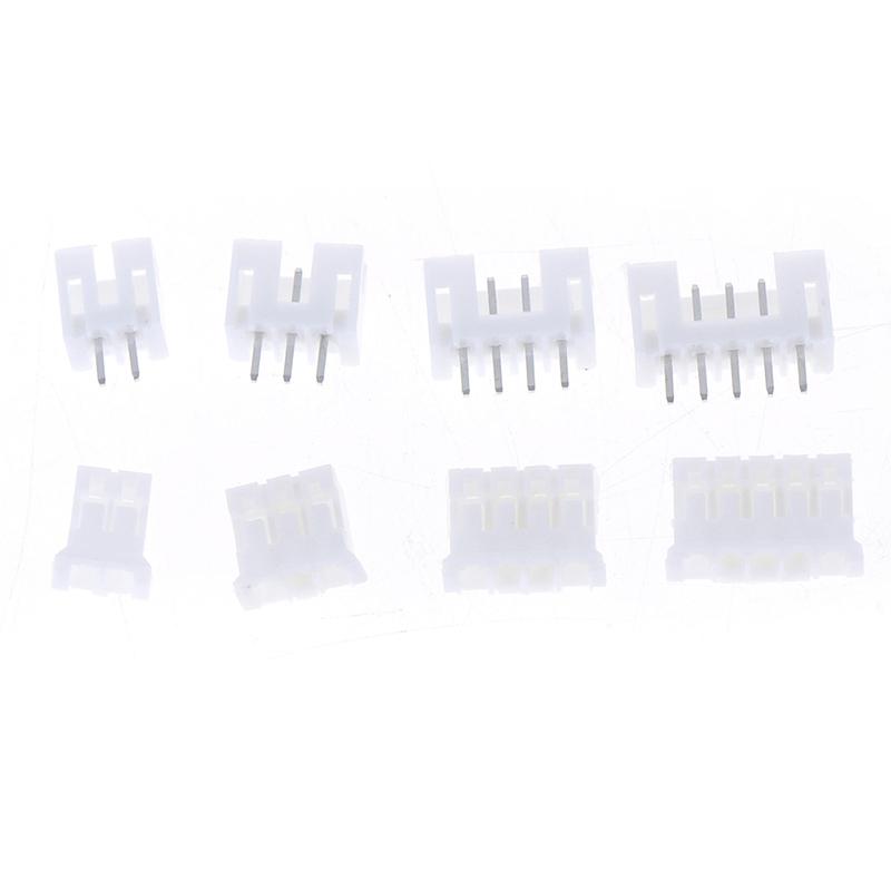 230Pcs Ph2.0 2P 3P 4 Pin 2.0Mm Pitch Terminal Kit Pin Header Jst Connector
