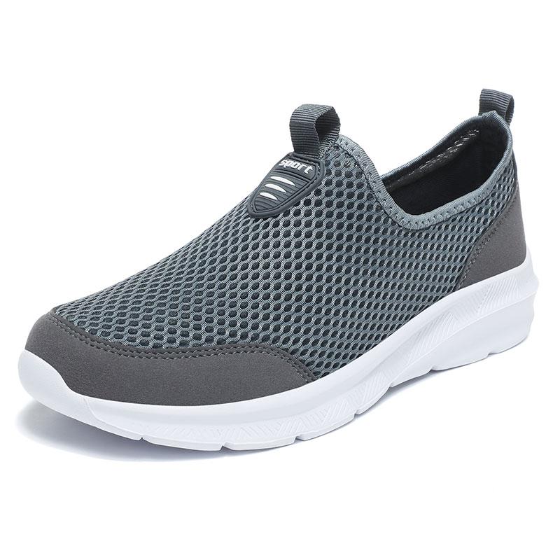 MAEDEF Мужская обувь Летняя мужская повседневная обувь Кроссовки для бега Спортивная обувь Сетчатые сандалии для ходьбы для мужчин Тапочки Белые кроссовки Теннисные туфли