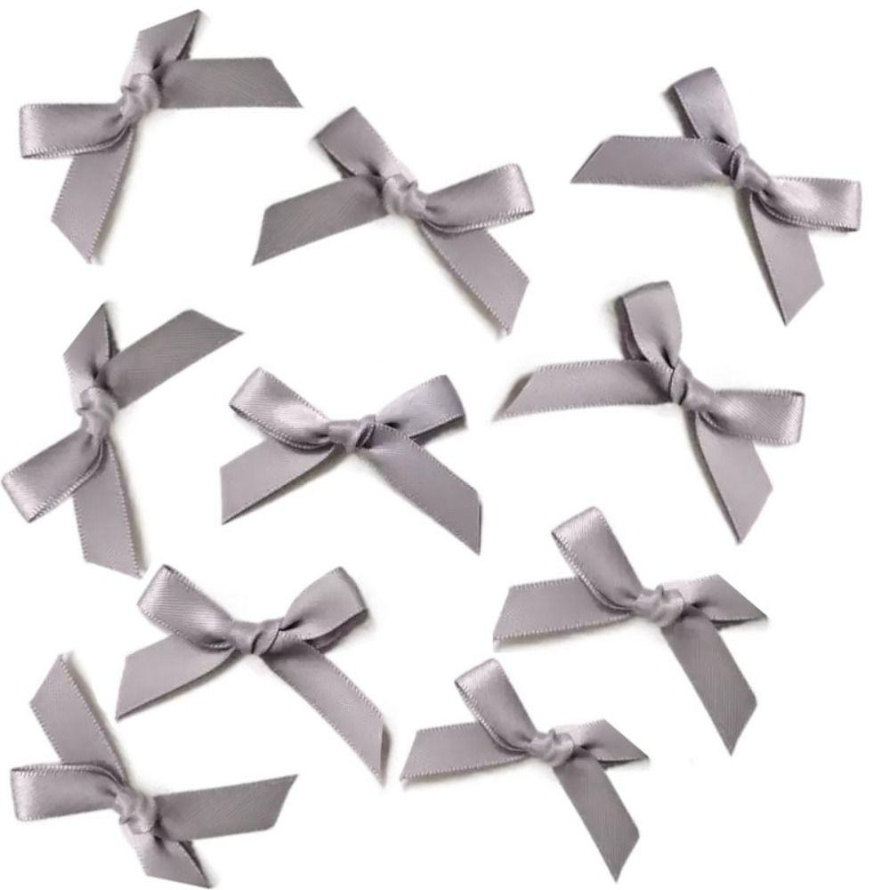 10 шт. Мини-зажимы для парика куклы, мини-заколки для волос с бантиком, заколки для волос хлопковой куклы, головной убор