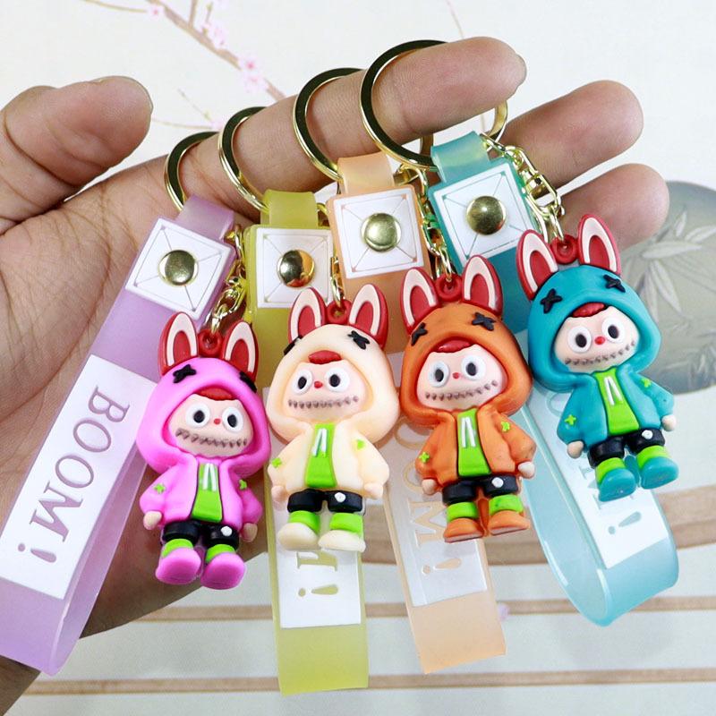 1 шт. Брелок-подвеска в виде овечки для пары, подвеска для ключей от машины или сумки