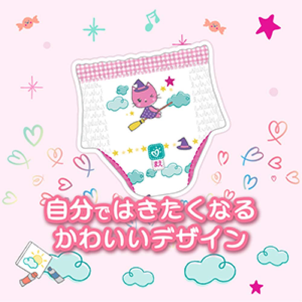 L Pampers лучшее, чтобы вы чувствовали себя старшей сестрой 30 штук [размер трусиков] подгузники, кожа, (9~14 кг),