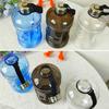  Большая бутылка для питьевой воды 2,2 л, не содержит BPA, ручка для занятий спортом в тренажерном зале, кемпинга