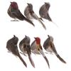 1pc DIY Cute Artificial Bird Foam Vividly Feather Mini Tit Craft Birds Emulation Decoration Model Sparrow