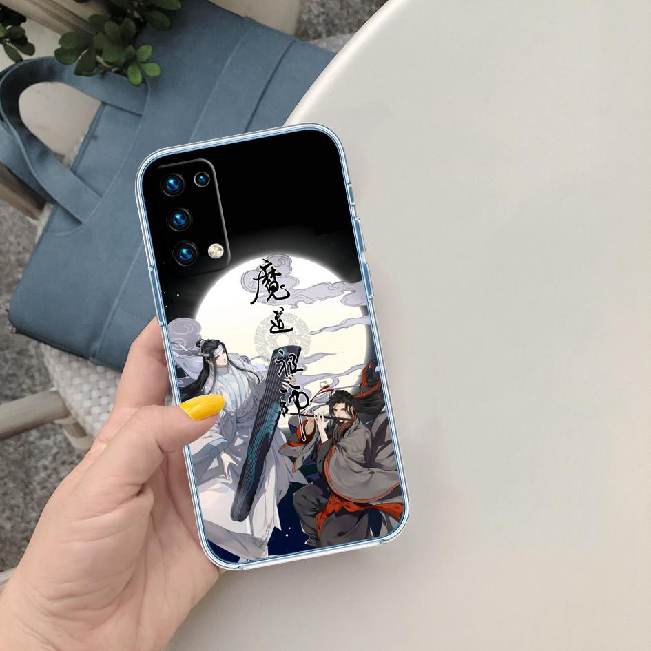 LO64 Mo Dao Zu Shi Transparent Phone Case for Motorola Moto G40 G04 G05 One Ace Action  Fusion + Plus Hyper Macro Vision Zoom