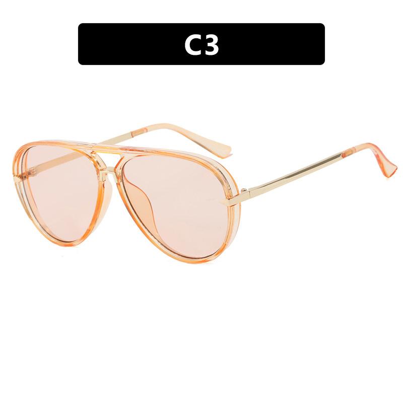 Women's Glasses, New Fashion Versatile Trend Large-frame Men's Sunglasses