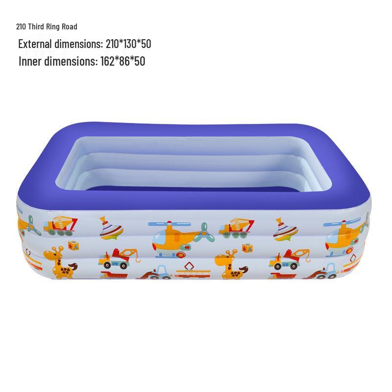 Inflatable Outdoor Pool - Baby Bath & Parent-Child Water Play Ball Pit