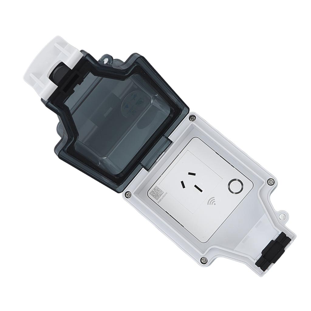 WiFi Intelligent Socket Type 86 IP66 Outdoor Waterproof Wifi Smart Power Outlets APP Control 15A