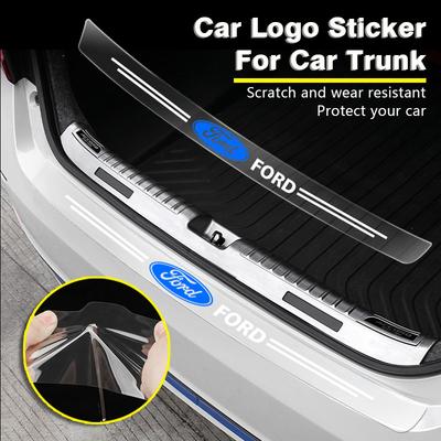 1 шт. Прозрачная защитная наклейка на значок багажника автомобиля, автотовары для Focus Mondeo Kuga Fiesta MK7 Escort Explorer Edge 2 4 MK2 MK4