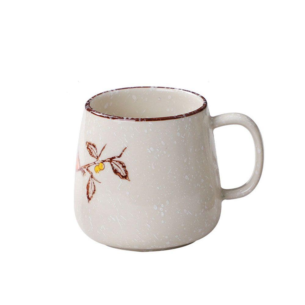 Глазурованная Ретро Простая Скандинавская Керамическая Кружка Креативная Бытовая Персонализированная Чашка для Воды Кофейная Чашка