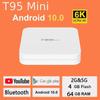 T95 Mini - лучшая Android-приставка, Android10.0 Smart TV Box STB 2.4G WiFi Set Top Box 4K Ultra HD Streaming Media Player