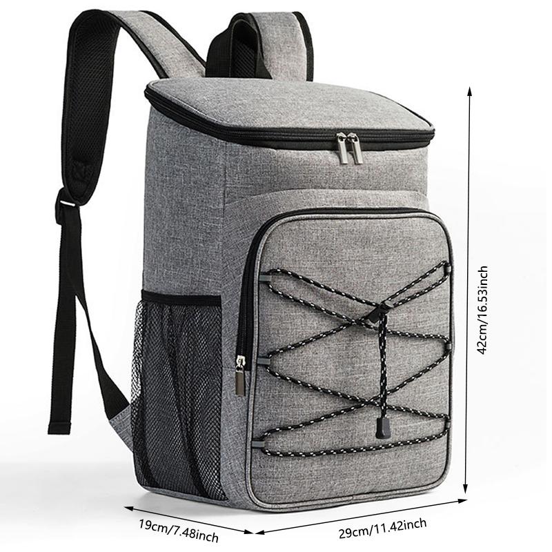 Large Capacity Leakproof Cooler Backpack For Women Men Durable Travel Outdoor Picnic Insulated Lunch Bags