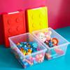 Детский контейнер для хранения строительных блоков, органайзер для игрушек, контейнер для штабелируемых блоков, держатель для книг, контейнер для всякой всячины, контейнер для закусок