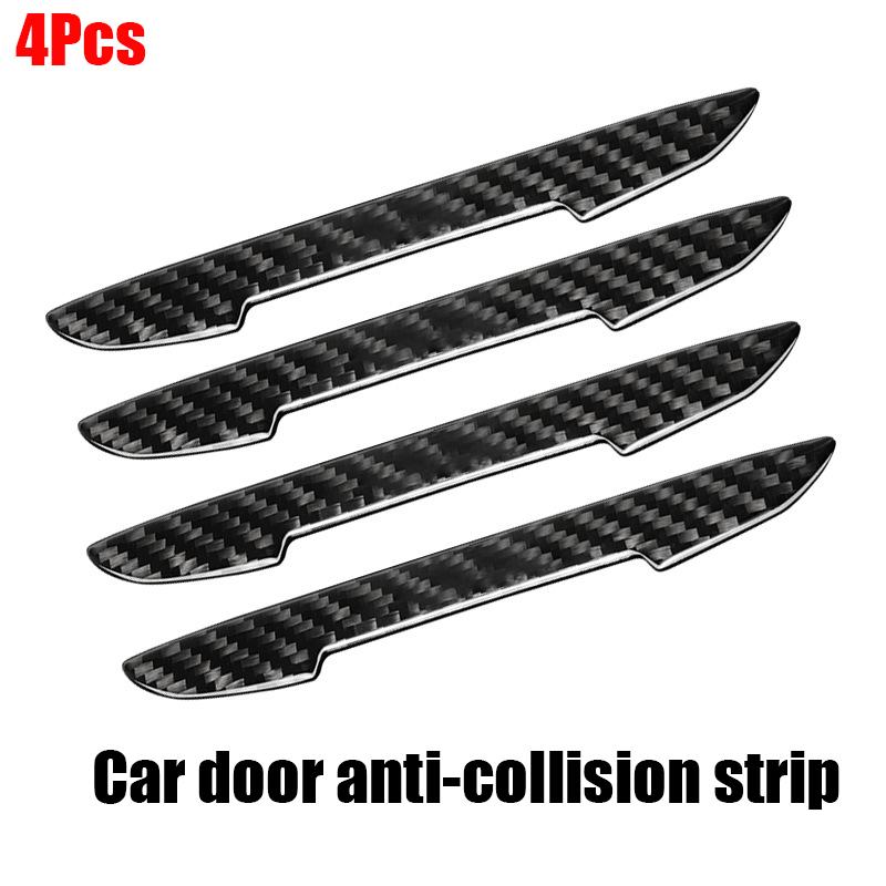 14 шт. Защита от царапин на чашки ручек дверей автомобиля, наклейки из углеродного волокна, защитная полоса для зеркал заднего вида, для автомобиля, автоаксессуары