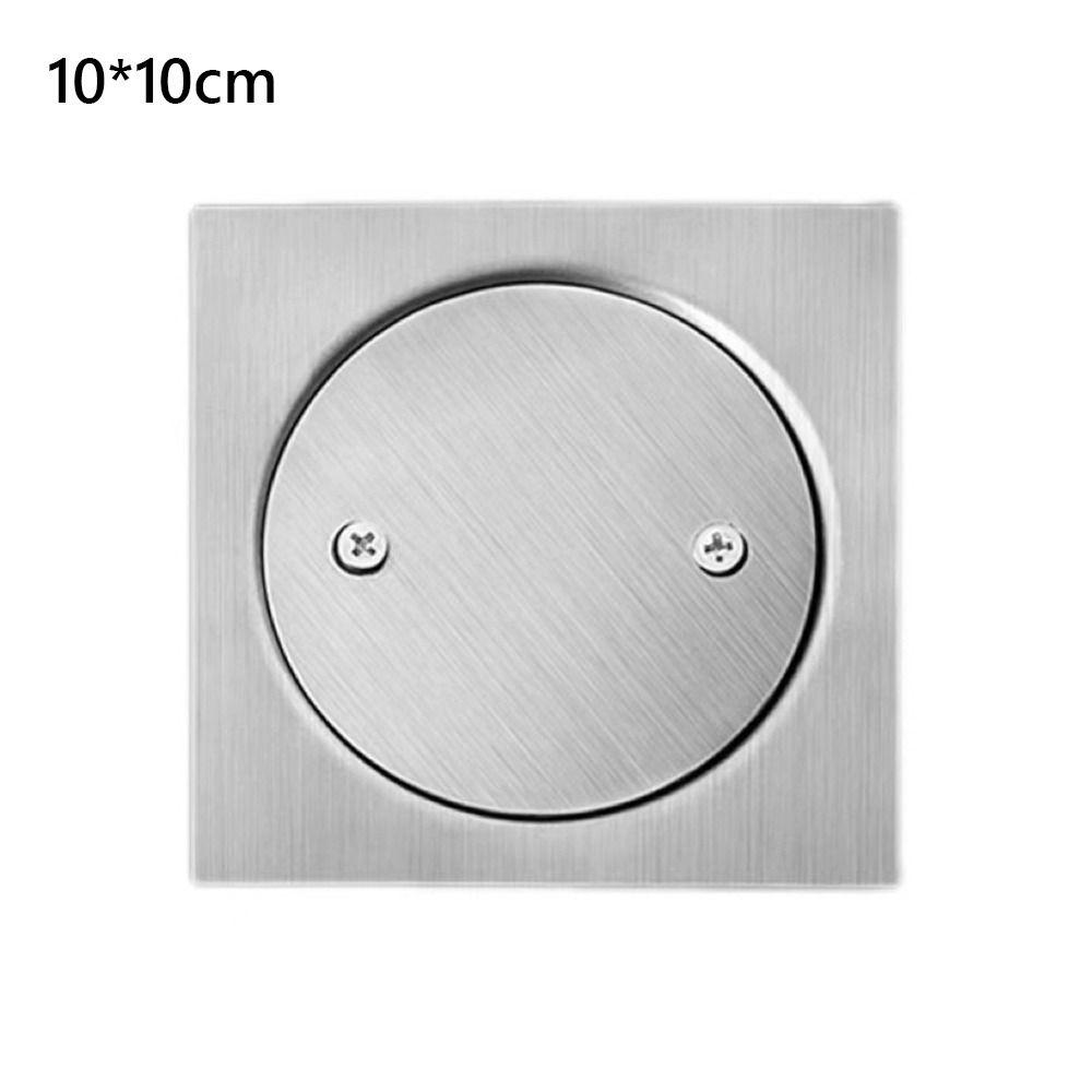 Stainless Steel Shower Floor Drain with Cleaning Port Drainage Port  Ground Drainage