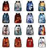Nezha Durable Backpack Oxford Bookbag For School Use Large Capacity Bag Gift