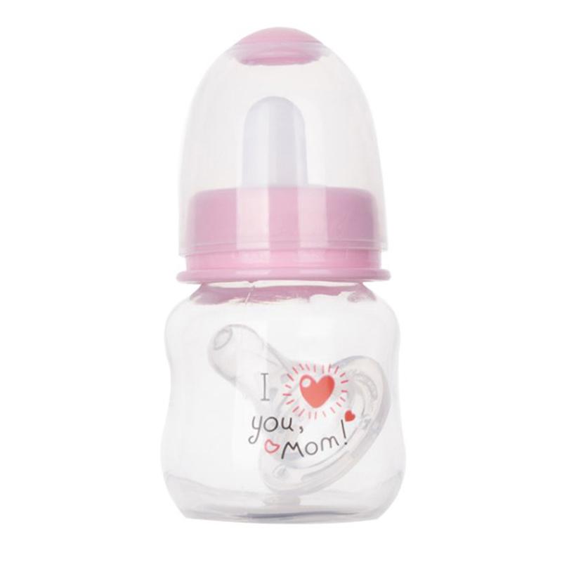 60Ml Baby Newborn Nursing Nipple Bottle Pp Pacifier Mini Portable Feeding Bottle
