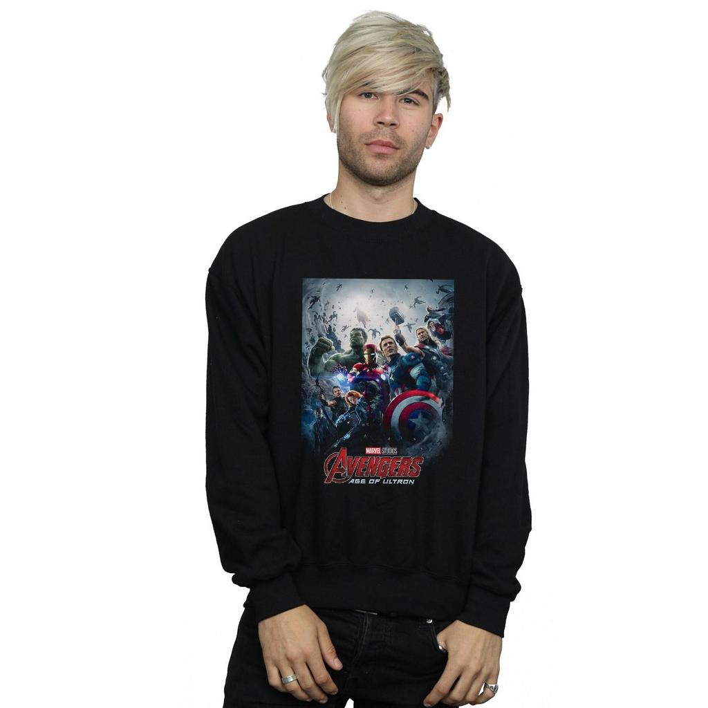 Мужская толстовка с постером Marvel Studios Avengers Age Of Ultron