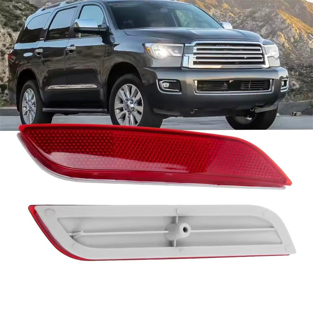 2 шт. Задние отражатели бампера для Toyota Sequoia 2001-2007 81920-0C010 81910-0C010