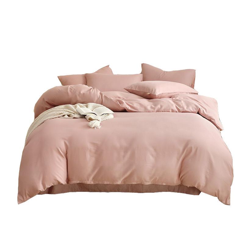 Princess Style 100% Cotton Double-Layer Gauze 4-Piece Bedding Set - Skin-Friendly and Baby-Safe