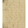 Stickers - Creativ Company - CC Stickers Teksten - Gold - 10x11.5 Cm - 4 Pieces