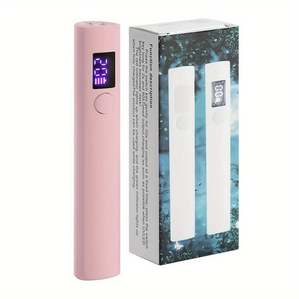 Mini UV Nail Lamp Dryer Machine Portable USB Rechargeable LED Nail Quick Drying Light Handheld Manicure Lamp For Gel Varnish