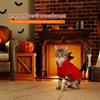 Pet Devil Costume Stereoscopic Design Easy To Put On Comfortable for Little Dogs Perfect for Special Occasions Photo Taking Warm
