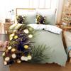 Merry Christmas Bedding Set 3D Print Single Twin Full Queen King Size Christmas Gift Bed Set Aldult Kid Bedroom Duvetcover Sets