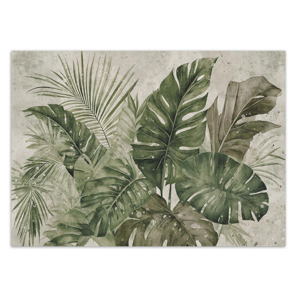 Wallpaper Tropical monstera leaves