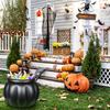 Inflatable Witch Cauldron Drink Cooler Halloween Candy Bowl Reusable Drink Holder for Themed Parties Home Gatherings Decoration