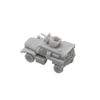 20-Piece Cougar 4x4 MRAP Tank Model Kit, Unpainted, Transport Vehicle Model Set for DIY Craft Enthusiasts (1/700 (8mm))
