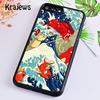 Krajews Cartoon Cute Stylish Waves Phone Case For iPhone 17 Air 16 15 14 plus 11 12 13 pro max Plus coque Shell Fundas