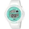Часы Casio Collection, LWS-1200H-7A3JF, Женские, Белый/Зеленый, Оригинальный японский продукт