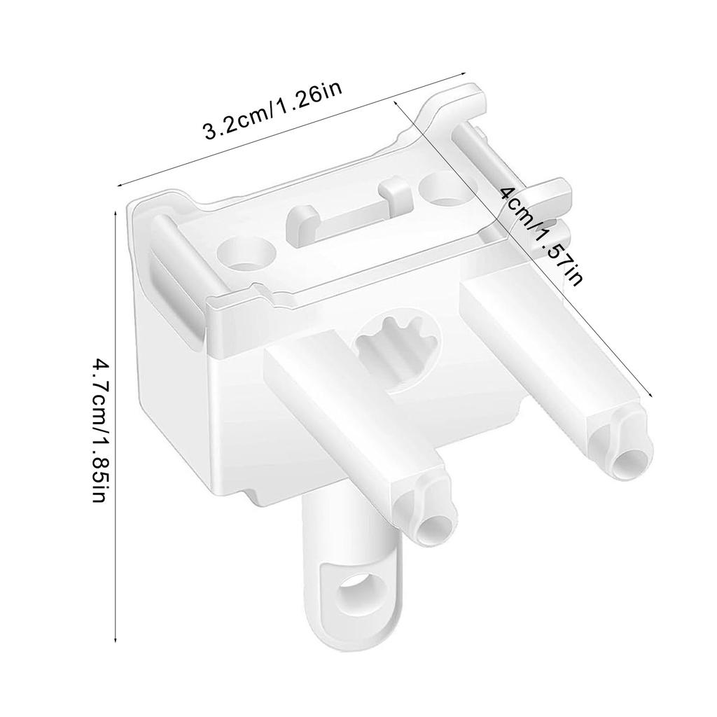 Запасные части для управления вертикальными жалюзи, белые, простые в установке, стержни управления для дома и офиса, 6/8/10 шт.