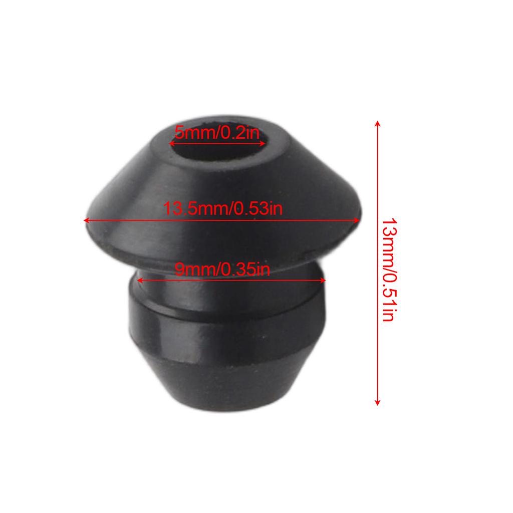 Rubber Grommets for Lawn Mower Fuel Tanks 10pcs for BG75 FS40 HL75 TS460 Models