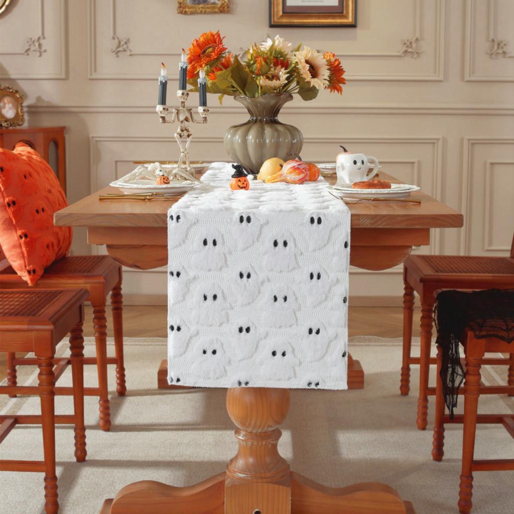 Halloween Tablecloth, Three-dimensional Table Flag Tablecloth, Family Gathering Tablecloth Decoration