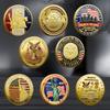 США 250-летие Памятная монета 1776-2026 Американский орел Сувенирная монета Металлические изделия Эмблема