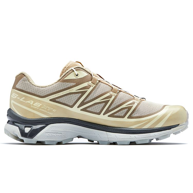 SALOMON XT-6 Clear Advanced Trendy Functional Durable Low-Top Training Running Shoes Unisex Sneaker Beige 416410
