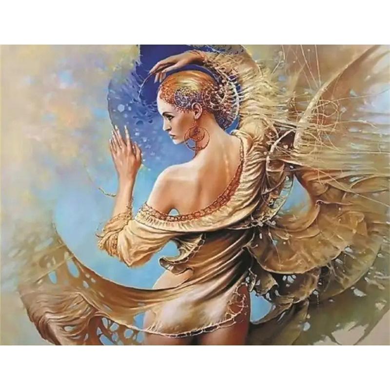 DIY алмазная живопись специальный женский набор для вышивки крестиком мозаика искусство алмазная живопись полный круг/квадратный алмаз украшение дома