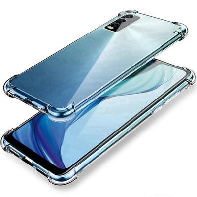 Прозрачный противоударный силиконовый чехол для Vivo Y21D V60 Lite Y31 Y72 Y28 V25 V30 V29 V23 Y19S Y29 Y27 Y53S V21 5G Y33S Y38 Y18 Защитная крышка