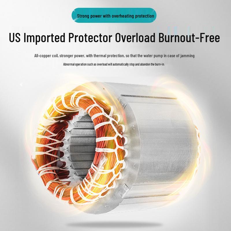 Полностью автоматический самовсасывающий повысительный насос 220В для скважины и водопроводной воды