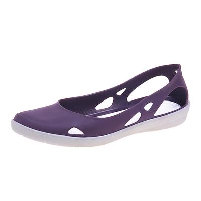 Женские сандалии на закрытой платформе, прозрачные туфли, летние повседневные женские пляжные сандалии без шнуровки