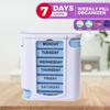 7 Day Weekly Daily Large Pill Box Medicine Organizer Storage Dispenser Flowe