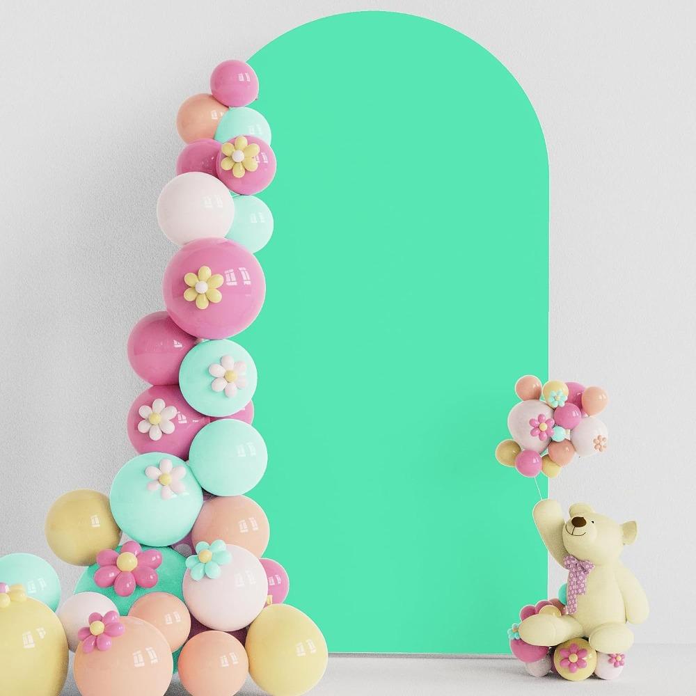 Polyester Wedding Arch Cover High Elasticity Arch Backdrop Cover Ceremony Banquet Decoration