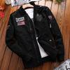 Spring and Autumn Large Size Loose Military Jacket Casual Youth Tooling Cotton Thin Jacket Baseball Jacket Men