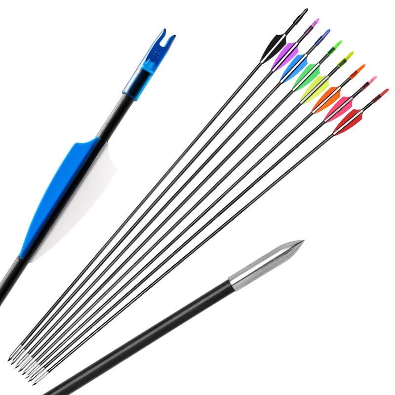 WEZHO Fiberglass Arrows for Traditional Bow